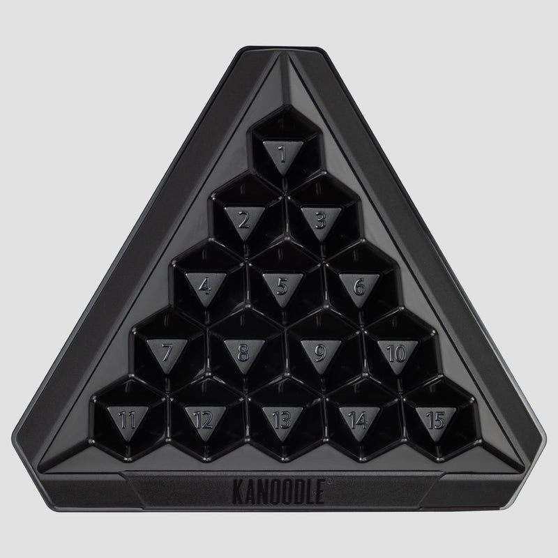 Kanoodle pyramid black board