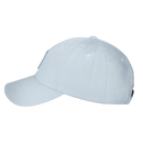 side view of light blue cap