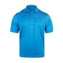 Electric Blue polo with Mensa logo on left chest