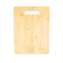 Bamboo cutting board with Mensa logo