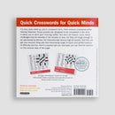 rear view of 365 Crossword - Page-a-Day Calendar 2025 "Quick Crosswords for Quick Minds"