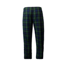 Rear view of Plaid pants