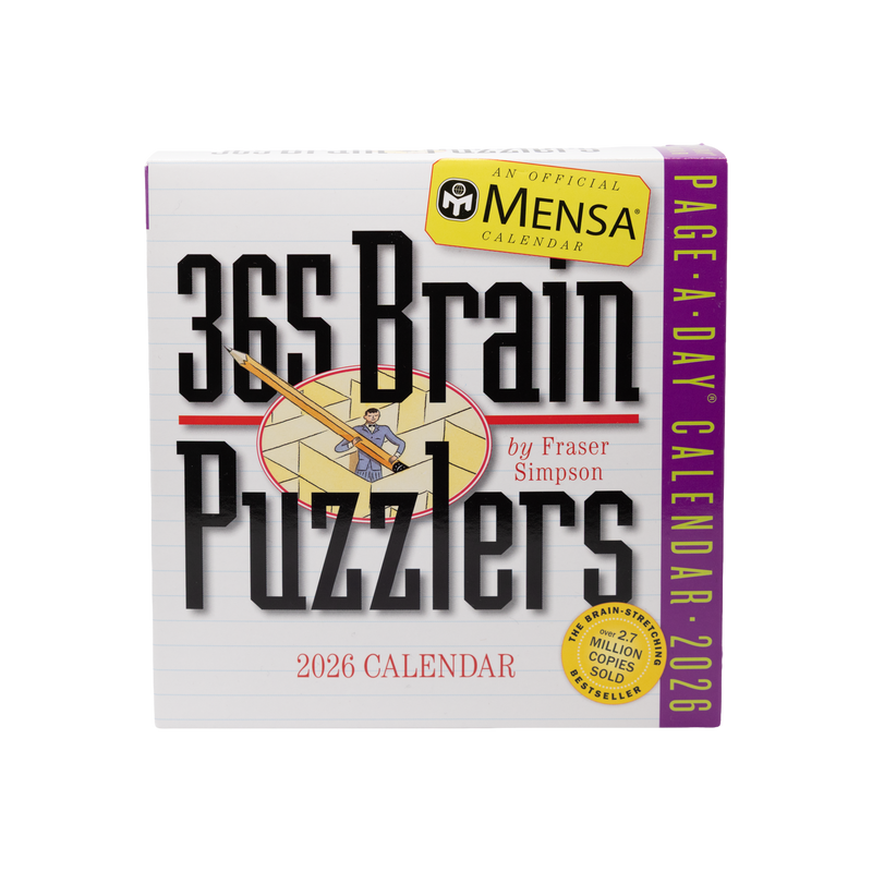 2026 Mensa 365 Brain Puzzlers calendar
