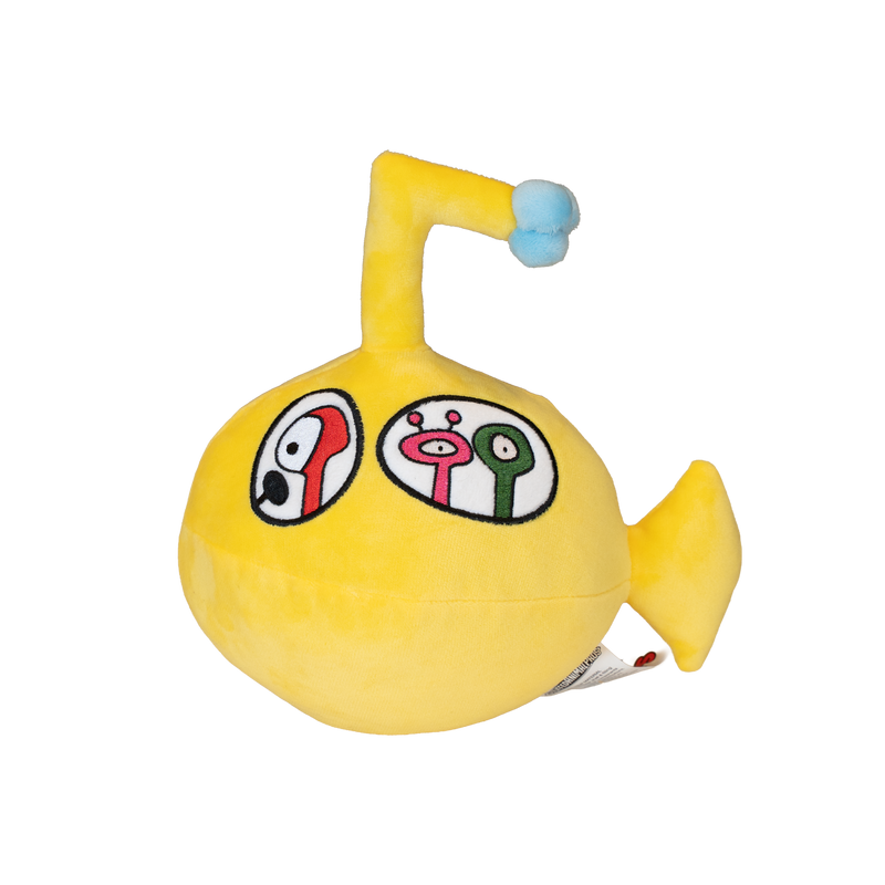 8" plush features a playful scene filled with lively bubbles and bustling Schnerds, each engaged in their delightful antics.