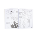 Inside of The Gigantic Activity book for Smart Kids showing various activities