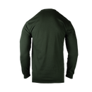 Rear view of Forest Green Unisex Tonal Bug LS Tee