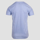 rear view of Columbia Blue unisex tee