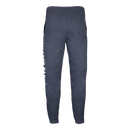 rear view of black heather jogger