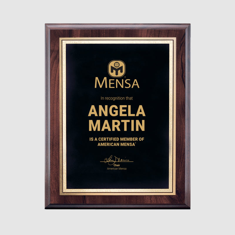 Member Plaque