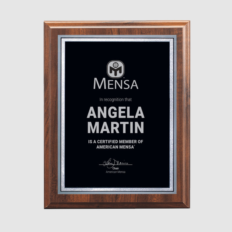 Member Plaque