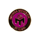 photo of pink member pin 55 years