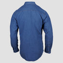 back of mensa denim shirt