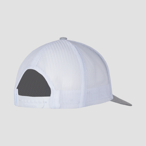 LVL UP Woven Patch Hat - White/Heather Grey/Royal