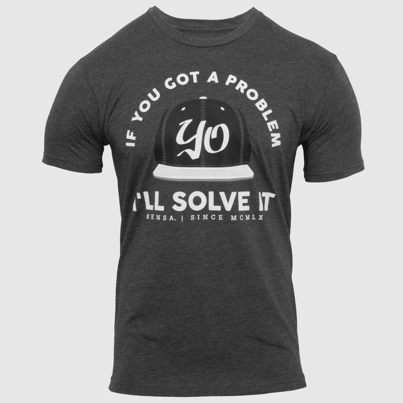 Solve It Tee - Charcoal
